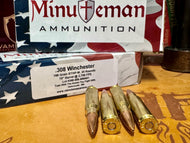.308 Winchester 168 grain BTHP @ 2,700 FPS.