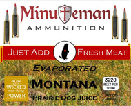 6mm Creedmoor 87 grain V-MAX @ 3,220 FPS