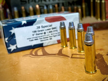 .38 Special, 158 grain Lead Semi-Wadcutter @ 1,000 FPS.