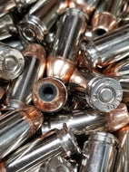 .40 S&W "Stinger" 150 grain Nosler JHP @ 1,115 FPS, 50 rounds.