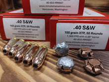 .40 S&W 155 Grain XTP @ 1300 FPS