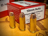 10mm CMJFP 200 grain Thick Plate Hard-Cast @ 1,200 FPS, 20 Rds - Bear Down Collection