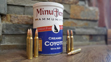 Creamed Coyote with Rice - .223 Remington, 55 grain BTHP, 2700 FPS, 60 rds
