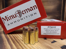 .44 Special, 240 grain CMJFP, @ 1,000 FPS