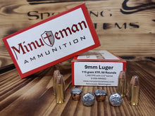 9mm 115 grain XTP @ 1,260 FPS.