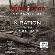 K Ration With Sauerkraut, M2 Ball