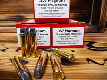 .357 Magnum 170 grain SWC Hard-Cast @ 1,350 FPS, 20 Rds - Bear Down Collection