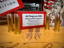 .44 Magnum SBD 240 grain CMJFP Subsonic