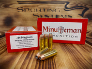 .44 Magnum 300 grain XTP @ 1,300 FPS