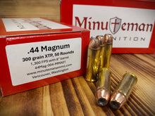 .44 Magnum 300 grain XTP @ 1,300 FPS