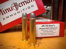45-70 govt, 350 gr hardcast lead, 22 BHN, 1920 FPS, 20 rds