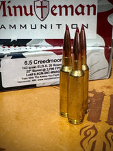 6.5 Creedmoor - 143 gr Hornady ELDx, 2700 FPS, 20 rds