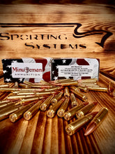 .300 Blackout 125 grain Hornady FMJ @ 2,050 FPS.