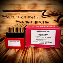 .44 Magnum SBD 240 grain CMJFP Subsonic
