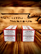 5.56 NATO, 77 grain BTHP @ 2,800 FPS