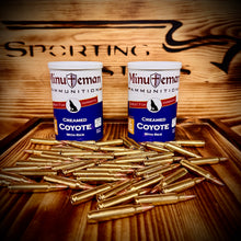 Creamed Coyote with Rice - .223 Remington, 55 grain BTSP, 2,700 FPS, 60 Rds