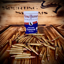 Creamed Coyote with Rice - .223 Remington, 55 grain BTSP, 2,700 FPS, 60 Rds