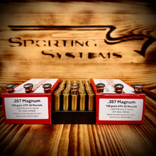 .357 Magnum 158 grain XTP @ 1,250 FPS.