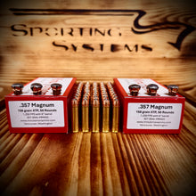 .357 Magnum 158 grain XTP @ 1,250 FPS.