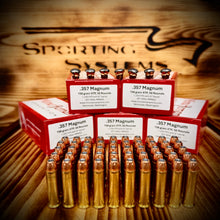 .357 Magnum 158 grain XTP @ 1,250 FPS.