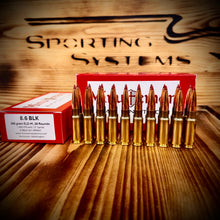 Lapua Lite - 8.6 Blackout, 285 grain ELD-M, 1000 FPS