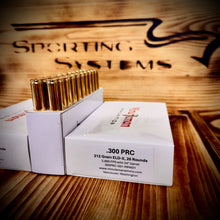 300 PRC, 212 gr ELD-X, 2,860 FPS, 20 Rd box