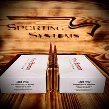 300 PRC, 212 gr ELD-X, 2,860 FPS, 20 Rd box