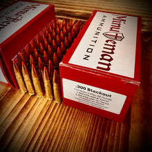 .300 Blackout 110 grain Hornady V-MAX @ 2,300 FPS.