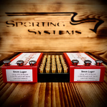 9mm 124 grain XTP @ 1,150 fps. 50 rounds.