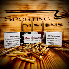 .223 Remington 55 grain BTSP @ 2,700 FPS