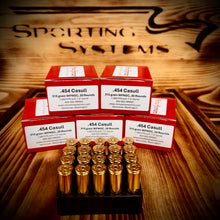 .454 Casull 315 grain WFNGC Hard-Cast @ 1,560 FPS, 20 Rds - Bear Down Collection