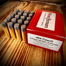.454 Casull 315 grain WFNGC Hard-Cast @ 1,560 FPS, 20 Rds - Bear Down Collection