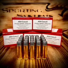 .454 Casull 315 grain WFNGC Hard-Cast @ 1,560 FPS, 20 Rds - Bear Down Collection