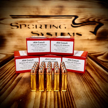 .454 Casull 250 grain XTP @ 1,650 FPS. 20 Rds.