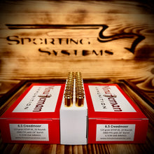 6.5 Creedmoor - 123 gr Hornady BTHP-M, 2900 FPS, 20 Rds.