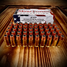 .45 ACP 230 grain XTP @ 880 FPS, 50 rounds