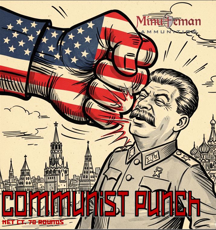 Communist Punch FAFO - 45ACP, 230 gr CMJ-RN, 800 FPS, 70 rds