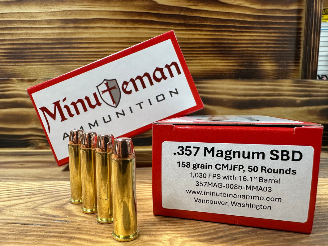 .357 Magnum SBD, 158 grain Subsonic