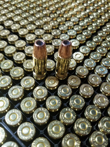 9mm 147 grain Hornady XTP @ 1000 fps. 50 rounds.