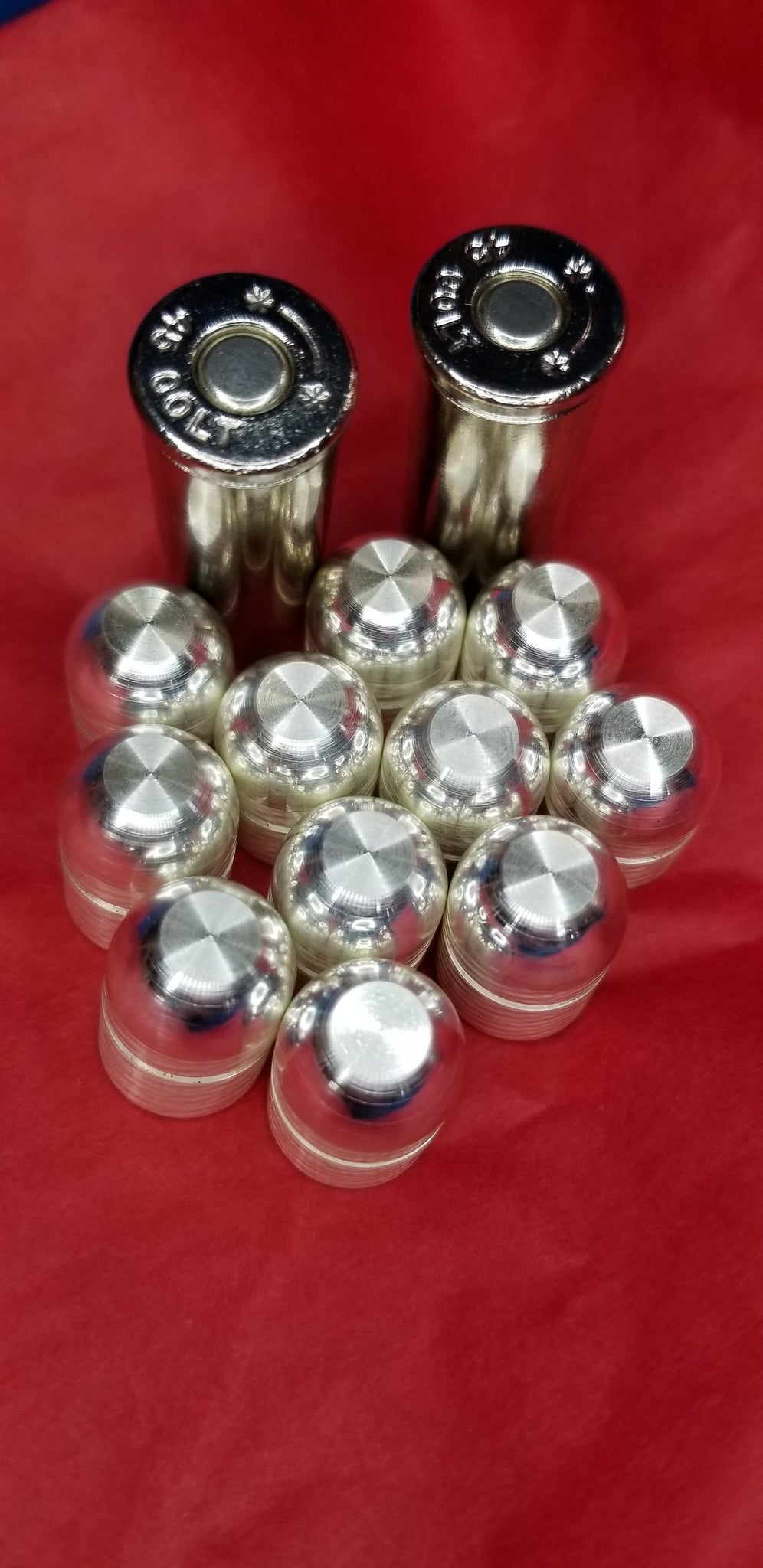 9mm Silver Bullet – Poured Pure Fine Silver
