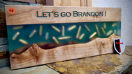 Minuteman Live Ammo Charcuterie Board "Let Go Brandon" #46